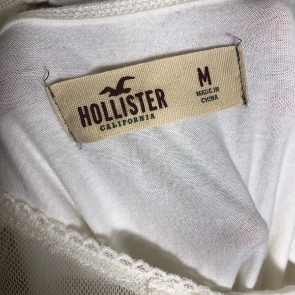 Hollister floral mini lace dress size M - Picture 10 of 12